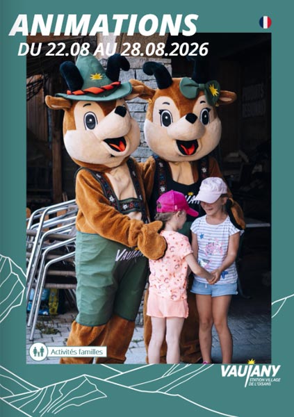 Couverture du programme d'animations du 21 au 28 août 2026