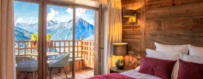 [Le V de Vaujany****]Chambre double hôtel Le V de Vaujany