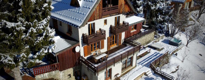 [Chalet La Maitreya]vue-chalet