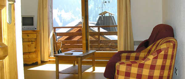 [Les Balcons de Vaujany n°3]coin salon vaujany