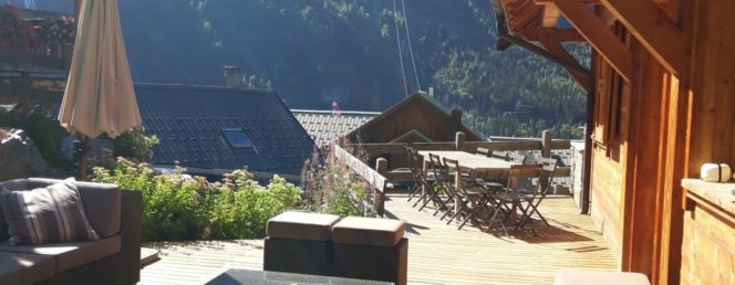 [Chalet Skidh]27. chalet Skidh . grande terrasse