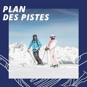 Plan des pistes Vaujany