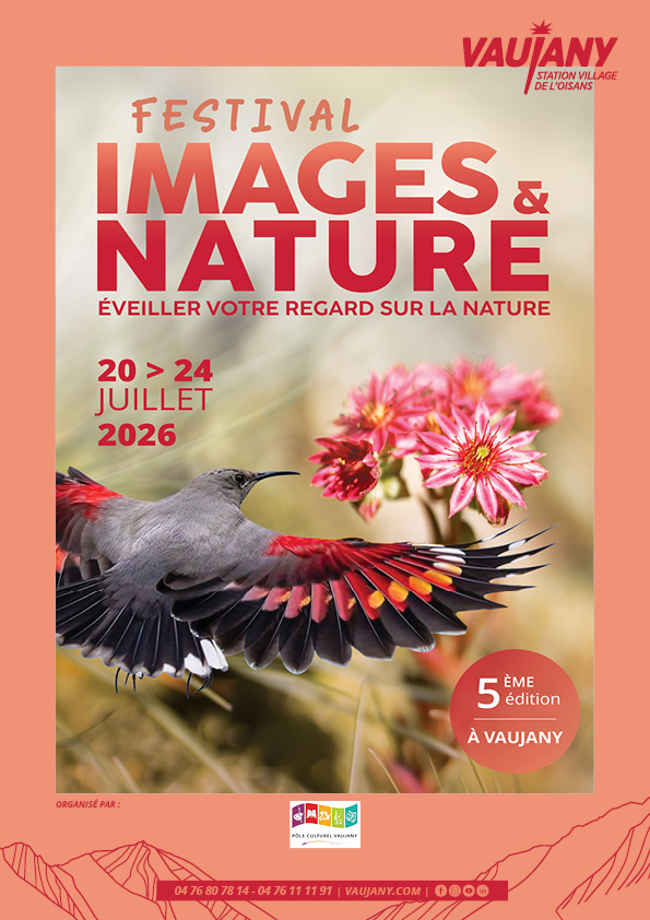 Affiche Fesetival Images et Nature 2026 Vaujany