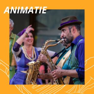 Activiteiten op het dorpsplein