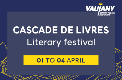 Cascade de livres Literary Festival