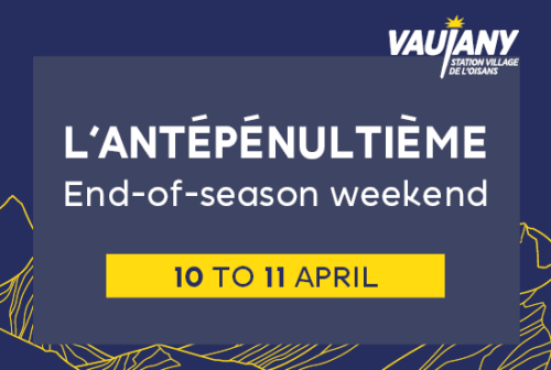 Antépénultième Vaujany fin de saison