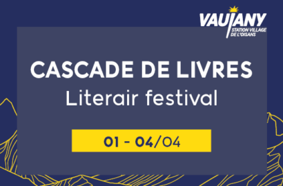 Cascade de livres Literary festival 2027