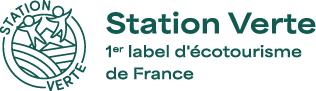 Logo station verte, 1er label d'écotourisme de France