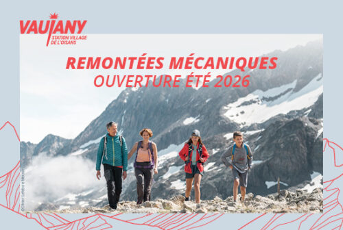 Ouverture domaine Alpe d'Huez Vaujany été 2026