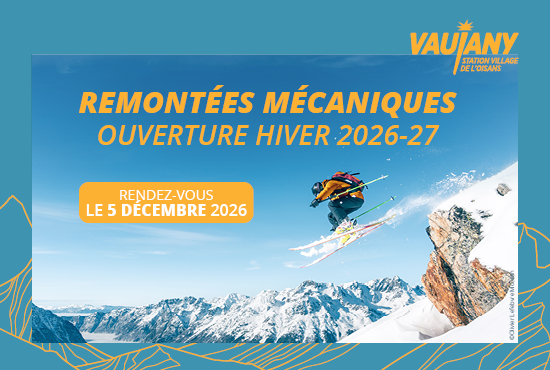 Ouverture du domaine hiver 2026-2027