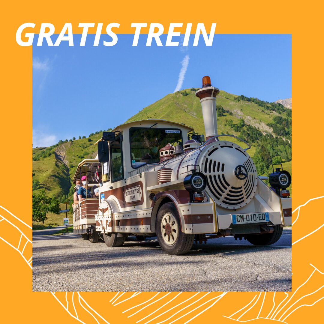 Het kleine treintje van Vaujany