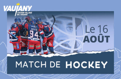 Affiche match de hockey BDL vs Chamonix 2026