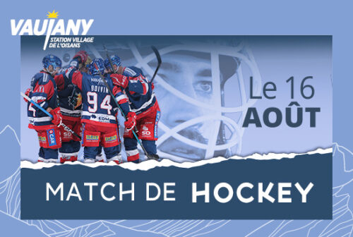 Affiche match de hockey BDL vs Chamonix 2026