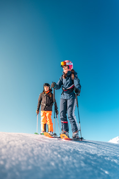 Ski adolescents à Vaujany A