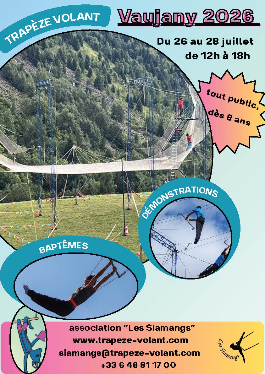 affiche du spectacle Vaujany Festival 2026 Le Grenier à Pépé