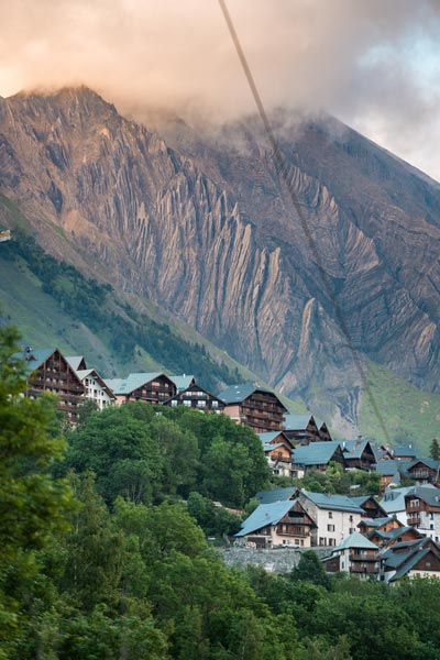 Village de Vaujany l'été