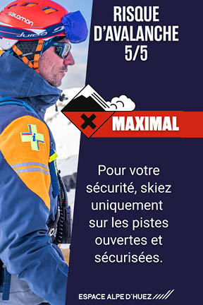 Risque d'avalanche 5/5